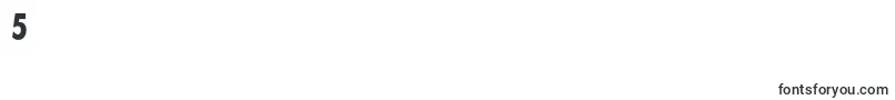 Futurafuturiscondboldc Font – Fonts for Digit 5