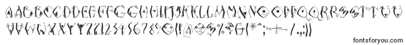 Шрифт Neptunia – определенные шрифты