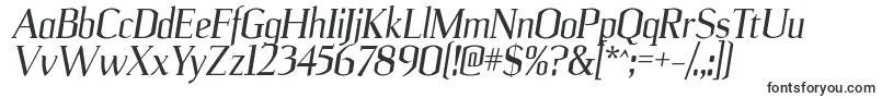 UlianrgItalic-fontti – kirjoituskonemaiset fontit
