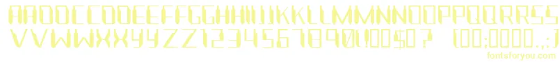 Nanonaut Font – Yellow Fonts