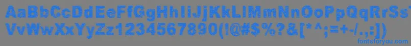 fuente Villasukat – Fuentes Azules Sobre Fondo Gris