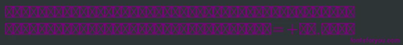 Europeanpistd2 Font – Purple Fonts on Black Background