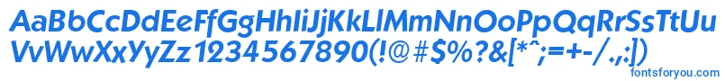 KoblenzserialBolditalic Font – Blue Fonts