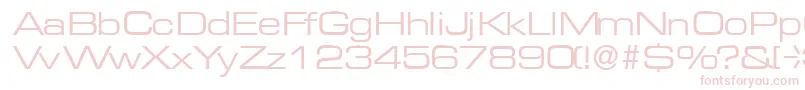 M730SansRegular Font – Pink Fonts on White Background