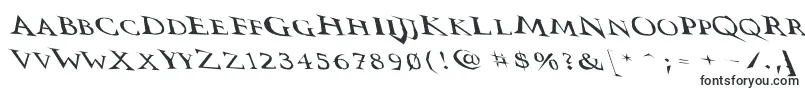 Vtcswitchbladeromancesloppydrunk-fontti – Alkavat V:lla olevat fontit