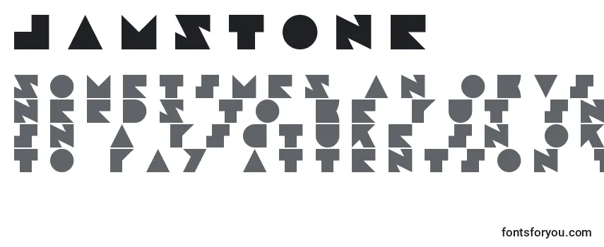 Jamstone Font