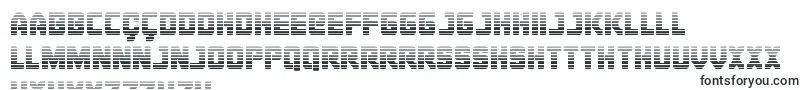 Cyborgroostergrad-Schriftart – nyanja Schriften
