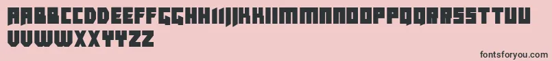 CallejonDemo Font – Black Fonts on Pink Background