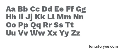 WorksansExtrabold Font