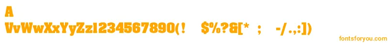 SafariExbold Font – Orange Fonts