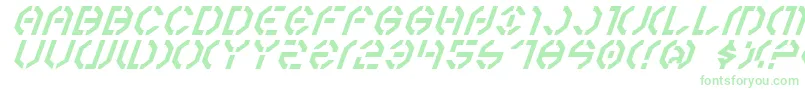 Y3ki Font – Green Fonts on White Background