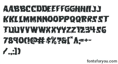Vorvolakaexpand font – Hulk Fonts