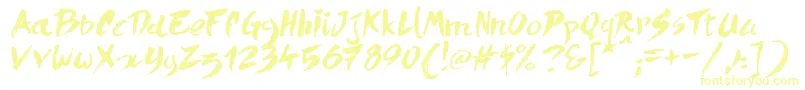 QuickMenuBoards Font – Yellow Fonts