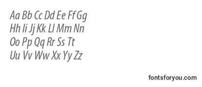 Review of the MyriadproCondit Font