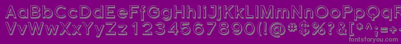 Weitere Informationen zur Florsn41-Schriftart Florsn41-Schriftart – Graue Schriften auf violettem Hintergrund