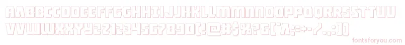 Intergalactic3D Font – Pink Fonts