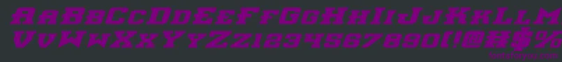 Lisätietoja Interceptorbei-fontista Interceptorbei-fontti – violetit fontit mustalla taustalla