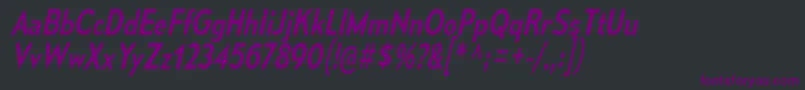 MesmerizeScRgIt Font – Purple Fonts on Black Background