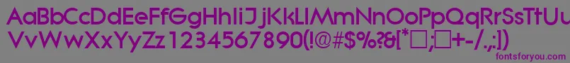 More about SabordisplaysskRegular Font SabordisplaysskRegular Font – Purple Fonts on Gray Background