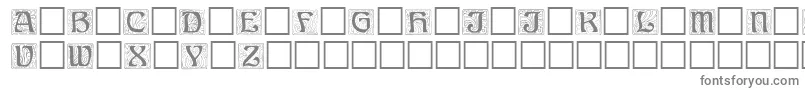 Annregular Font – Gray Fonts on White Background