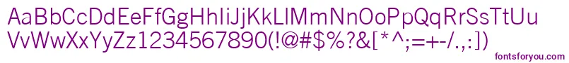 TradeGothicLtLight Font – Purple Fonts