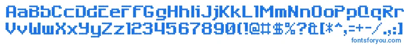 SixeightzeroninechargenRegular Font – Blue Fonts