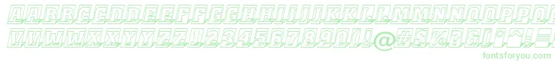 AMonumentottlcm3Dsh Font – Green Fonts