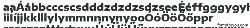 Шрифт EncodesanswideExtrabold – венгерские шрифты