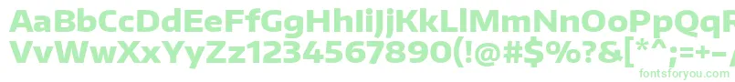 EncodesanswideExtrabold Font – Green Fonts