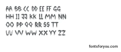 Review of the BrokenGround Font