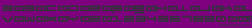 Шрифт Spv3.5 – чёрные шрифты на фиолетовом фоне