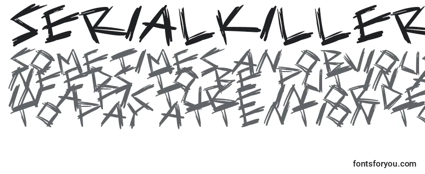 Обзор шрифта SerialKillers