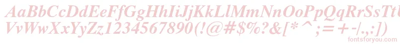 Weitere Informationen zur ThamescBolditalic-Schriftart ThamescBolditalic-Schriftart – Rosa Schriften