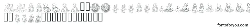 KrAdorableTeddies-Schriftart – yoruba Schriften