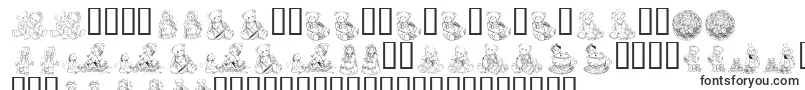 Fonte KrAdorableTeddies – fontes eslovacas