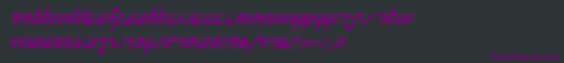 More about Mastercbi Font Mastercbi Font – Purple Fonts on Black Background