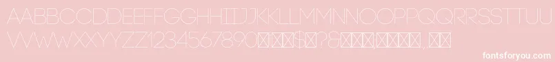 CodeLight Font – White Fonts on Pink Background