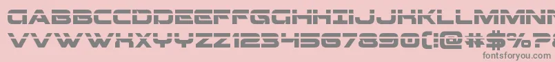 fuente Beamweaponlaser – Fuentes Grises Sobre Fondo Rosa