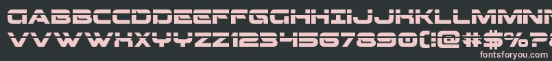 Beamweaponlaser Font – Pink Fonts on Black Background