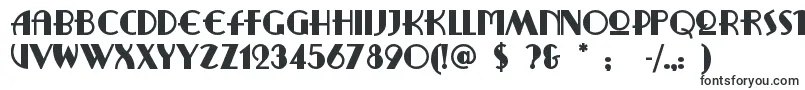 Шрифт Ritzyremix – шрифты для титров