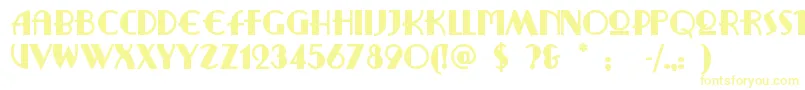 Ritzyremix Font – Yellow Fonts