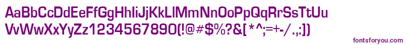 GardenwaycndBo Font – Purple Fonts on White Background