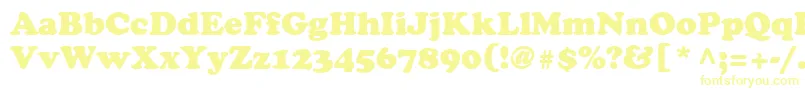 CooperLtBlack Font – Yellow Fonts