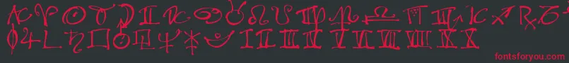 Más sobre la fuente AstroloLt fuente AstroloLt – Fuentes Rojas Sobre Fondo Negro