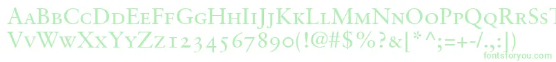 GaramondretrospectiveoldstylessismallcapsMedium Font – Green Fonts