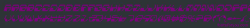Deranianci Font – Purple Fonts on Black Background