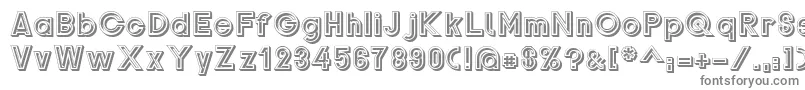 Gondrini-Schriftart – Graue Schriften