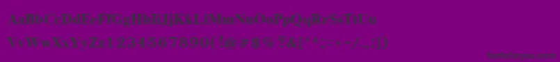 EucrosiaupcРџРѕР»СѓР¶РёСЂРЅС‹Р№ Font – Black Fonts on Purple Background