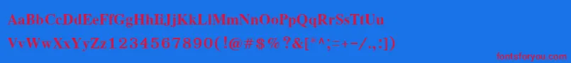 Шрифт EucrosiaupcРџРѕР»СѓР¶РёСЂРЅС‹Р№ – красные шрифты на синем фоне