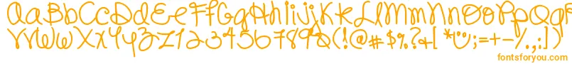 DjbPookieDoo Font – Orange Fonts